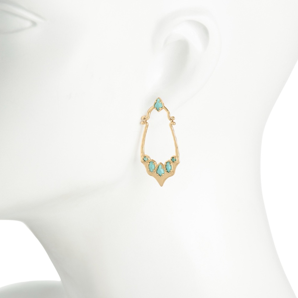 ❗️BUY NOW❗️ITEM WILL BE REMOVED SOON❗️KENDRA SCOTT Montana Vintage Earrings - Picture 3 of 5